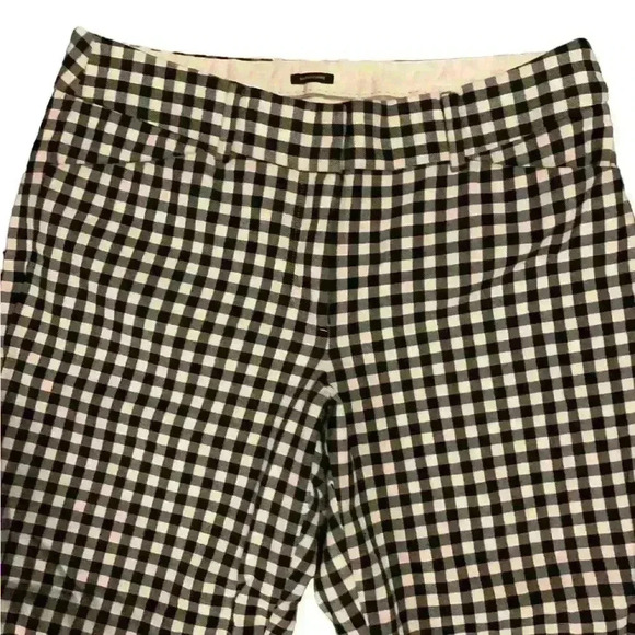 Talbots Crop Black Checkered Pants - Picture 5 of 5